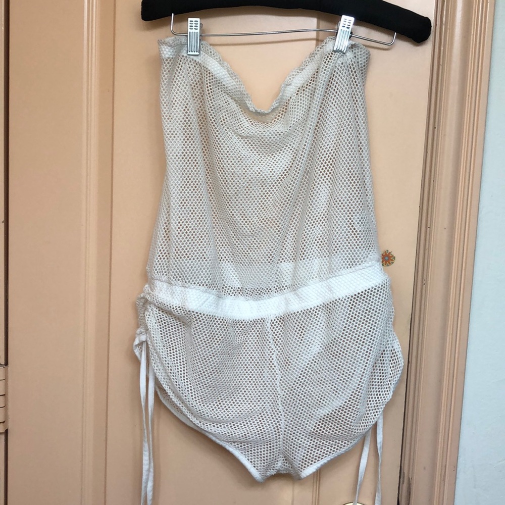 White Victoria secret swimsuit  romper